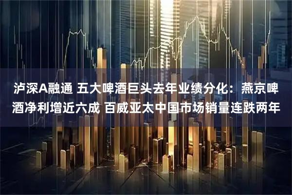 泸深A融通 五大啤酒巨头去年业绩分化：燕京啤酒净利增近六成 百威亚太中国市场销量连跌两年